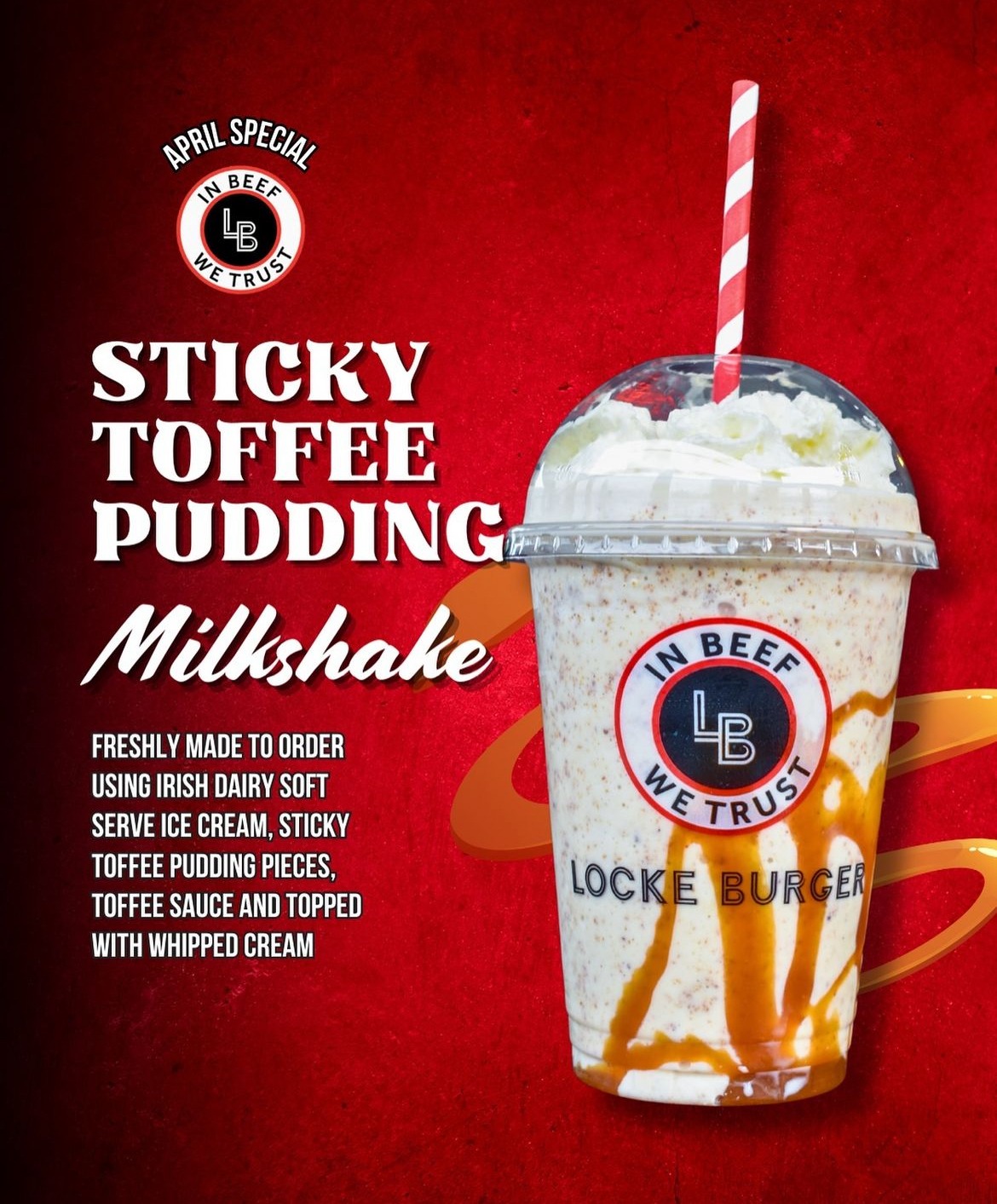 Special Shake – Sticky Toffee Pudding
