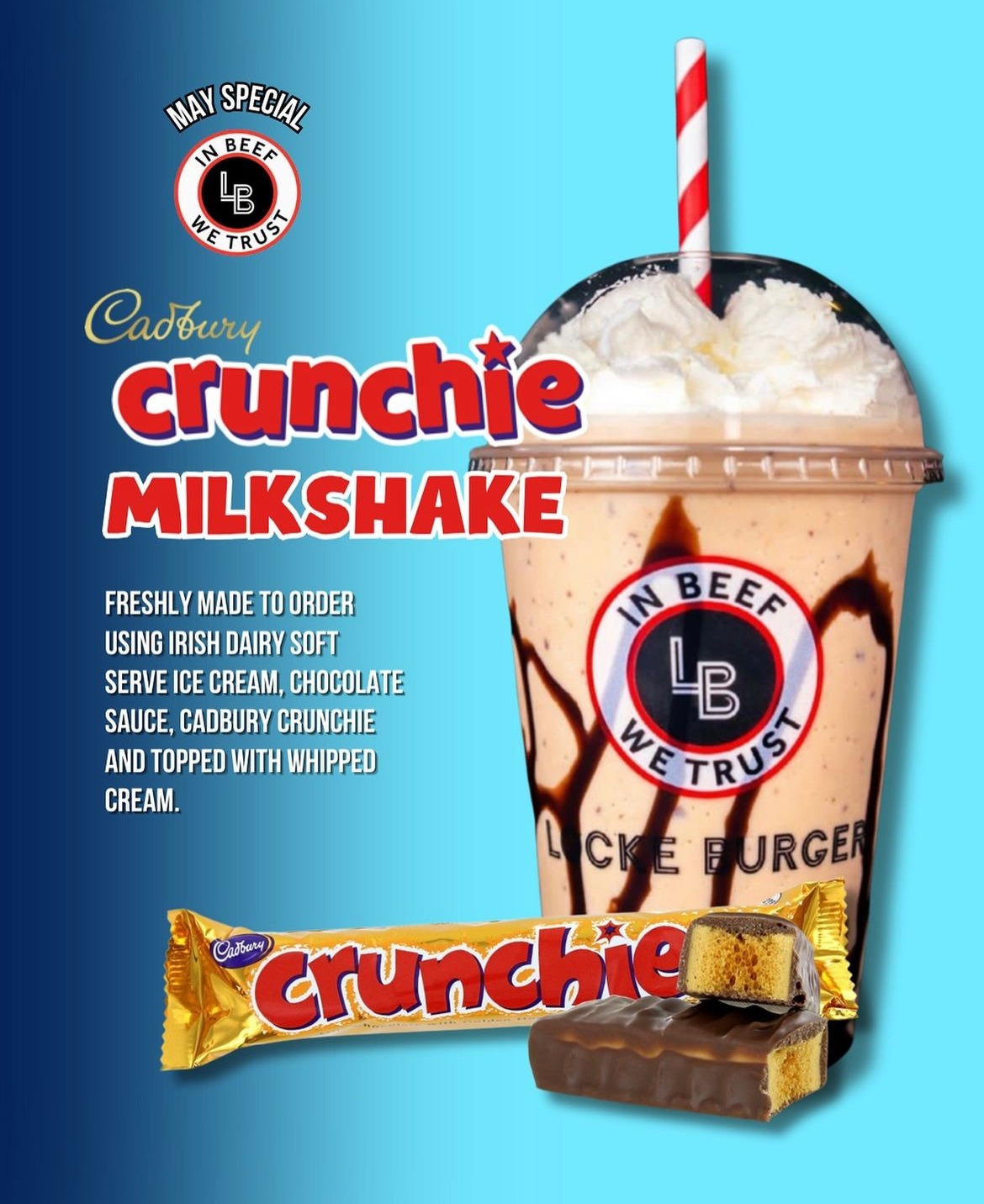 Special Shake – Crunchie Milkshake