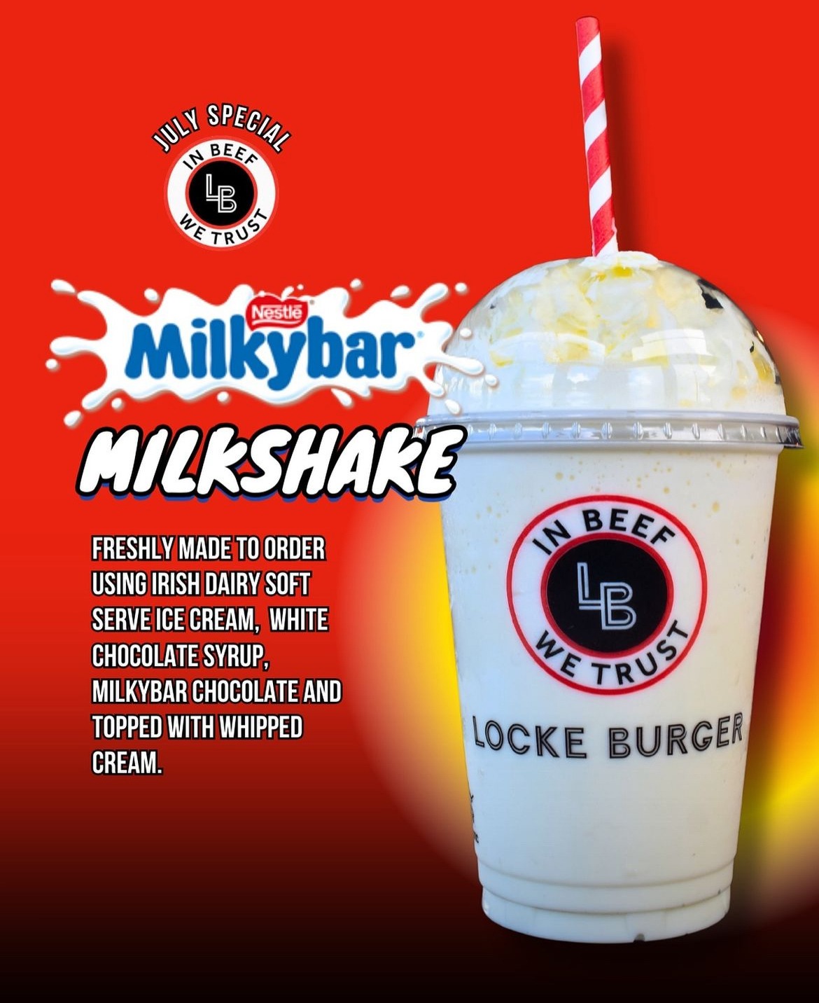 Special Shake – Milkybar Milkshake