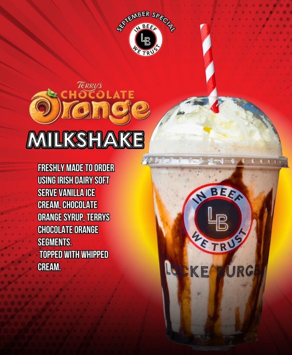 Special Shake – Chocolate Orange Milkshake