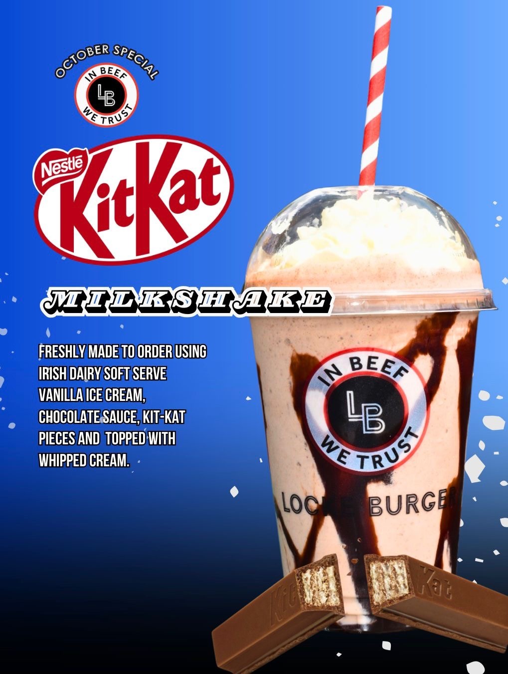 Special Shake – KitKat Milkshake