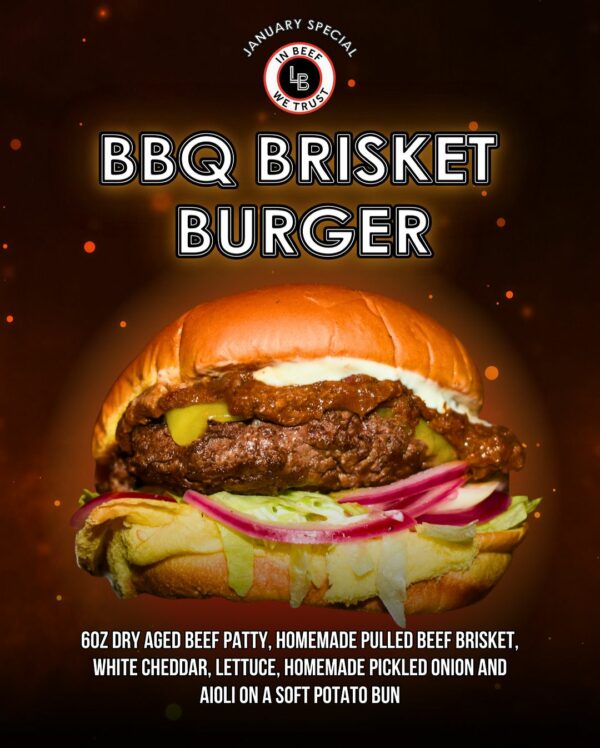 SPECIAL - BBQ Brisket Burger