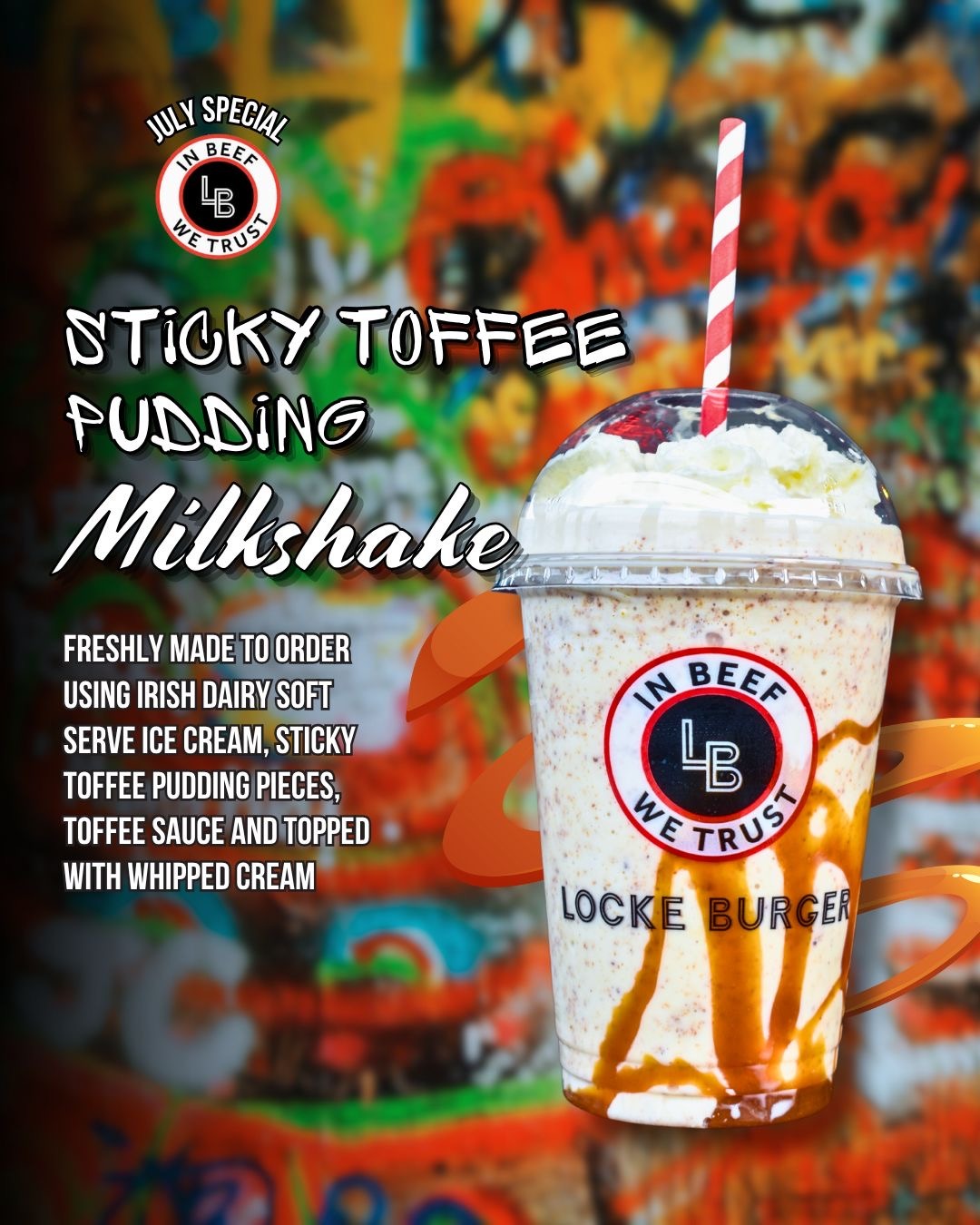 Special Shake - Sticky Toffee Pudding