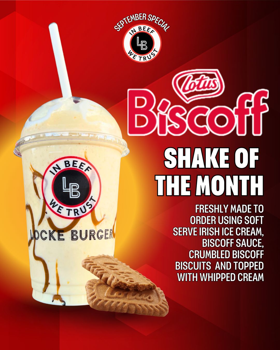 Special Shake – Biscoff Shake
