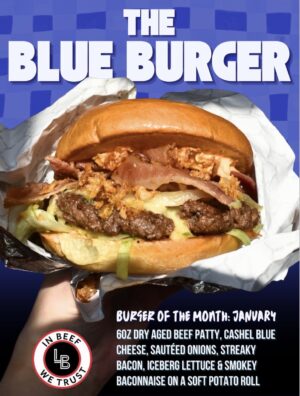 SPECIAL - The Blue Burger - Bacon Cheese Fries