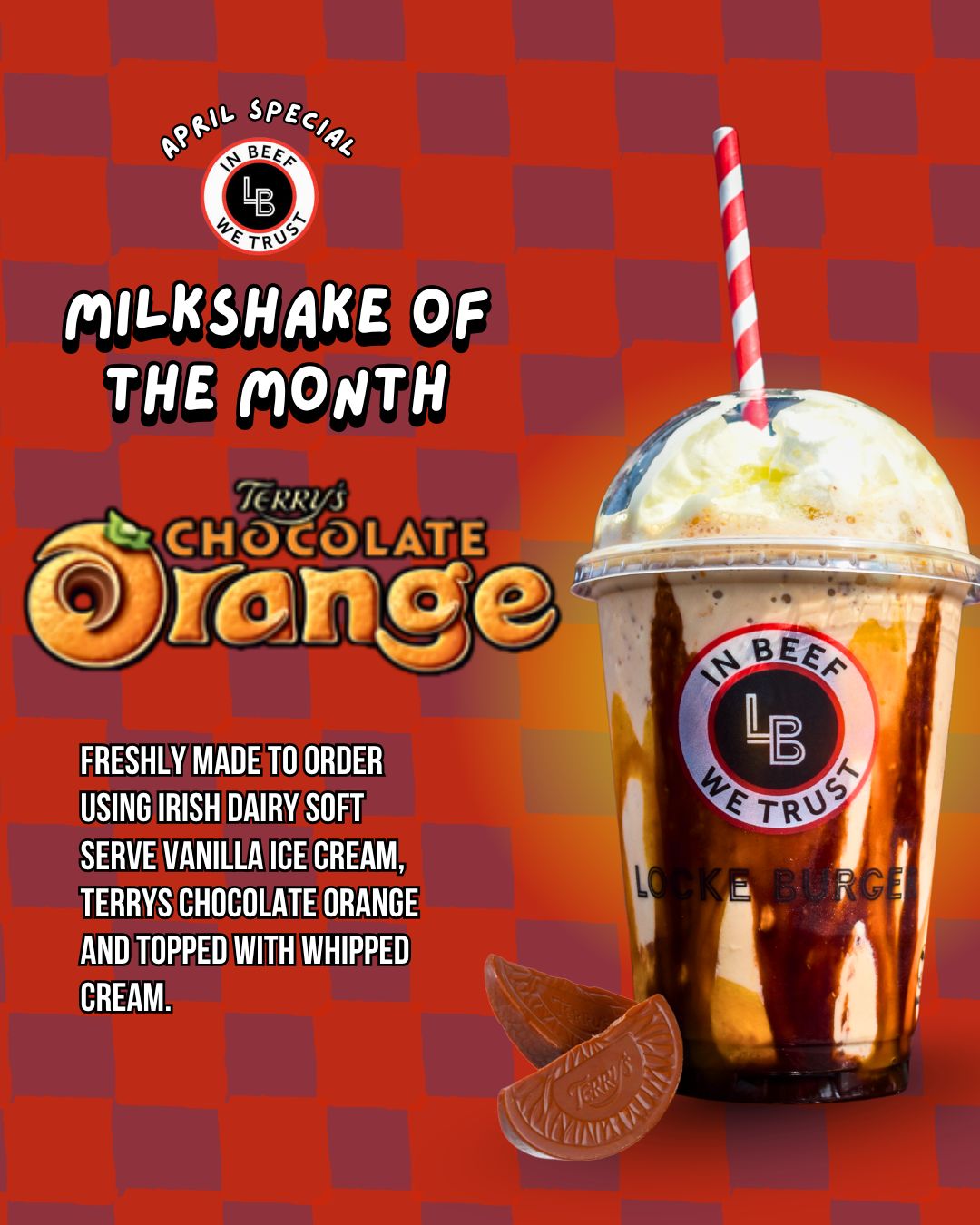 Special Shake - Chocolate Orange Milkshake